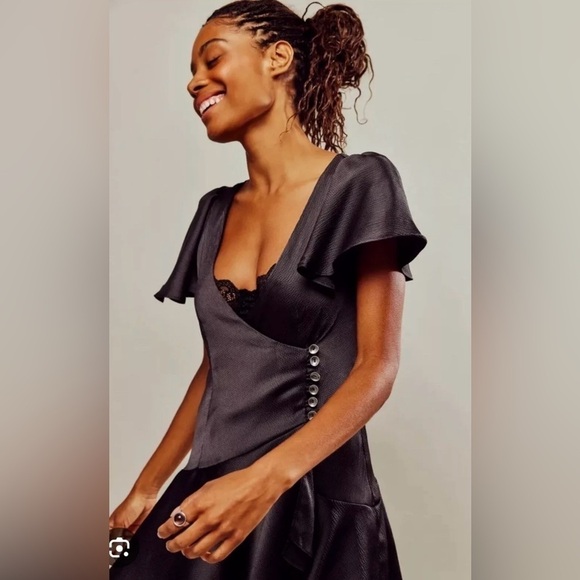 Free People Scarlett Mini Dress, Size Small (v) - Picture 2 of 12